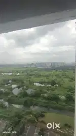 2bhk open view french window flat for rent