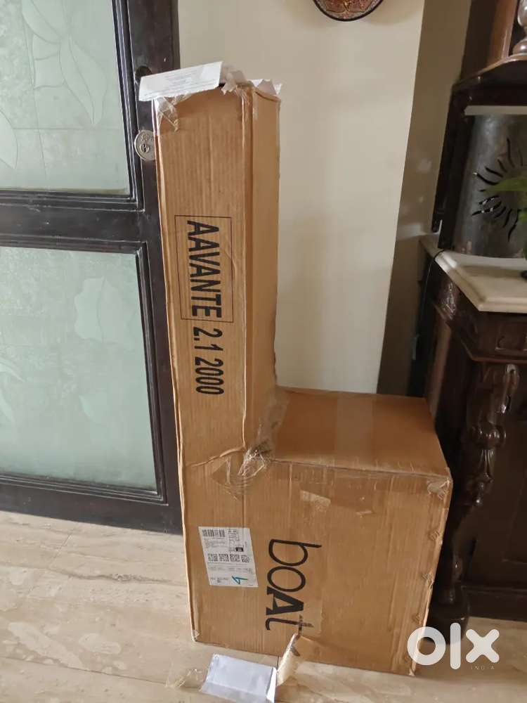 BOAT AAVATE 2.1 SOUND BAR SOUNDBAR with Bill and Warranty