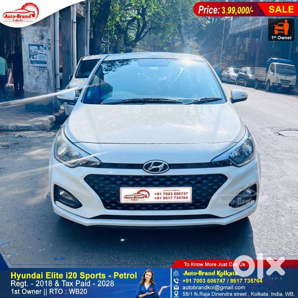 Hyundai Elite i20 [2018-2020] 1.2 Sportz, 2018, Petrol