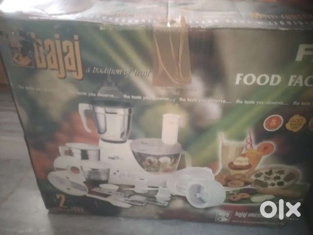 Brandede new bajaj food factory