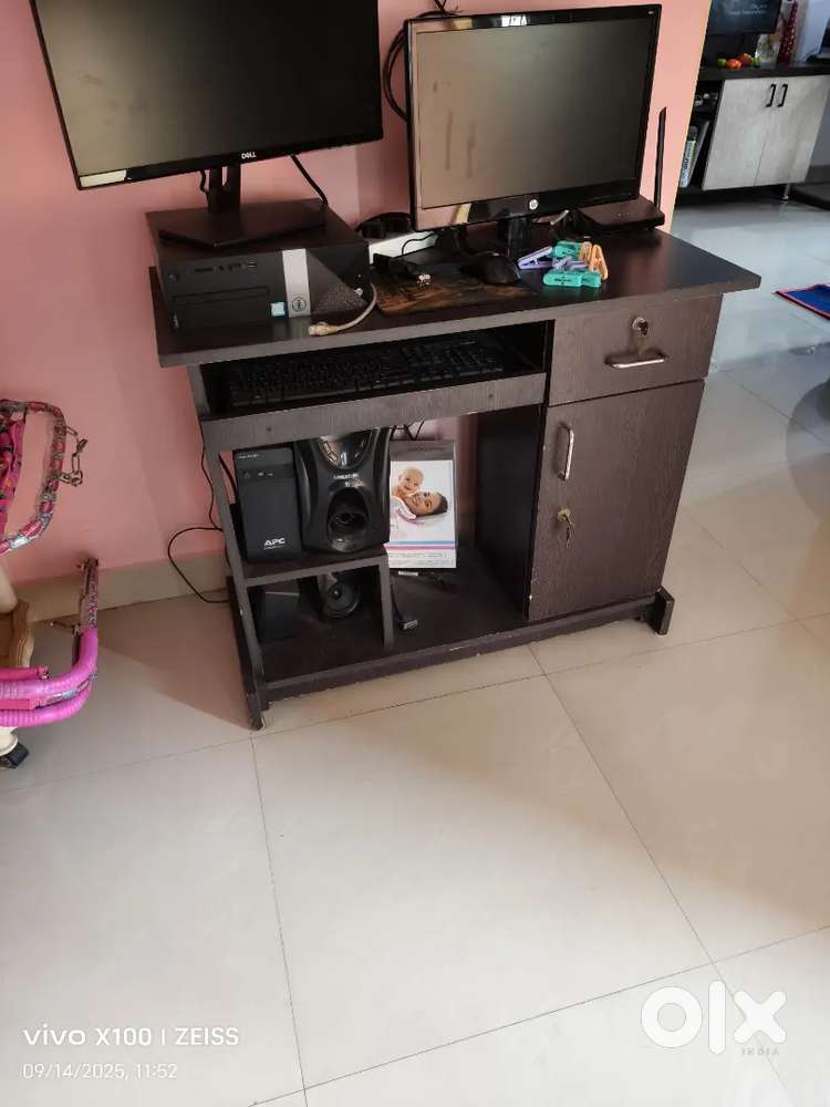 Fridge, WM, Cot & Bed, Dressing Table, Computer Table etc.