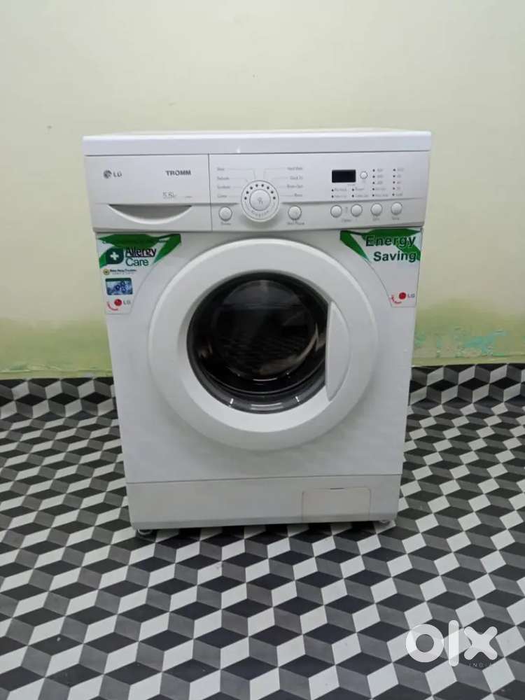 Lg front load TROMM 5.5KG capacity washing Machine available