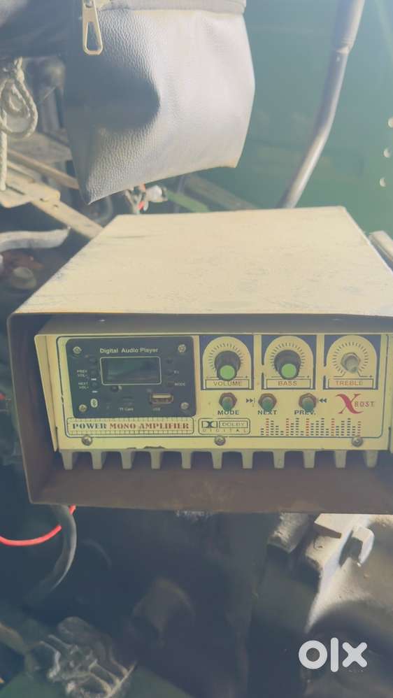 Tractor music system