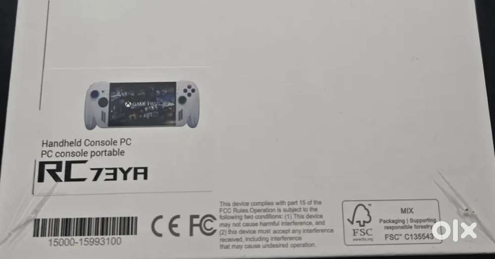 ROG XBOX Ally 16GB RAM 512GB SSD AMD