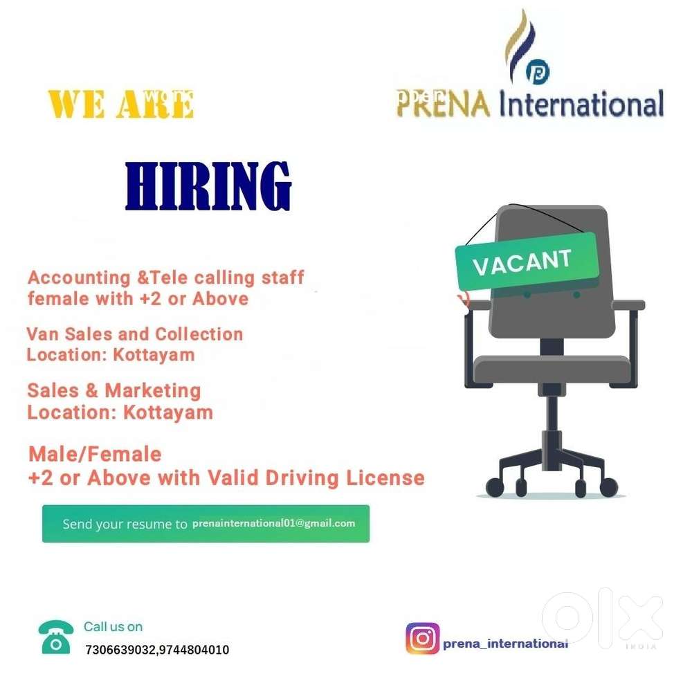 Tele caller and accounting