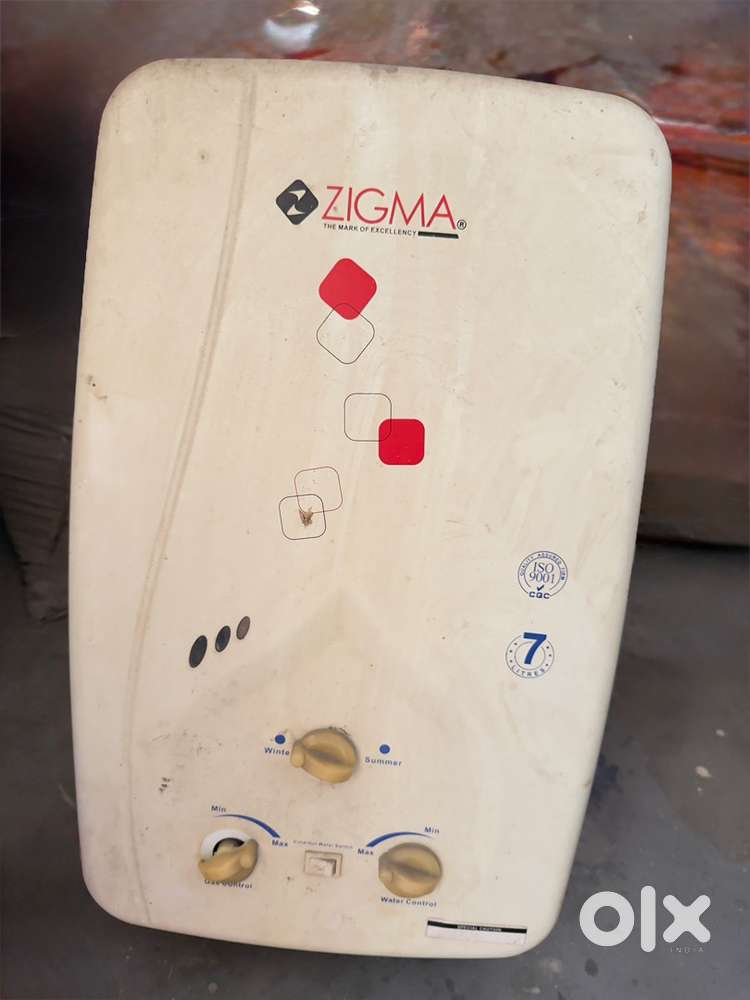 Zigma gas geysar 7 litre