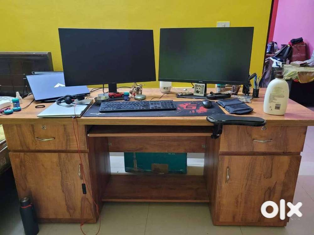 Computer table with storage 180 * 75 cm