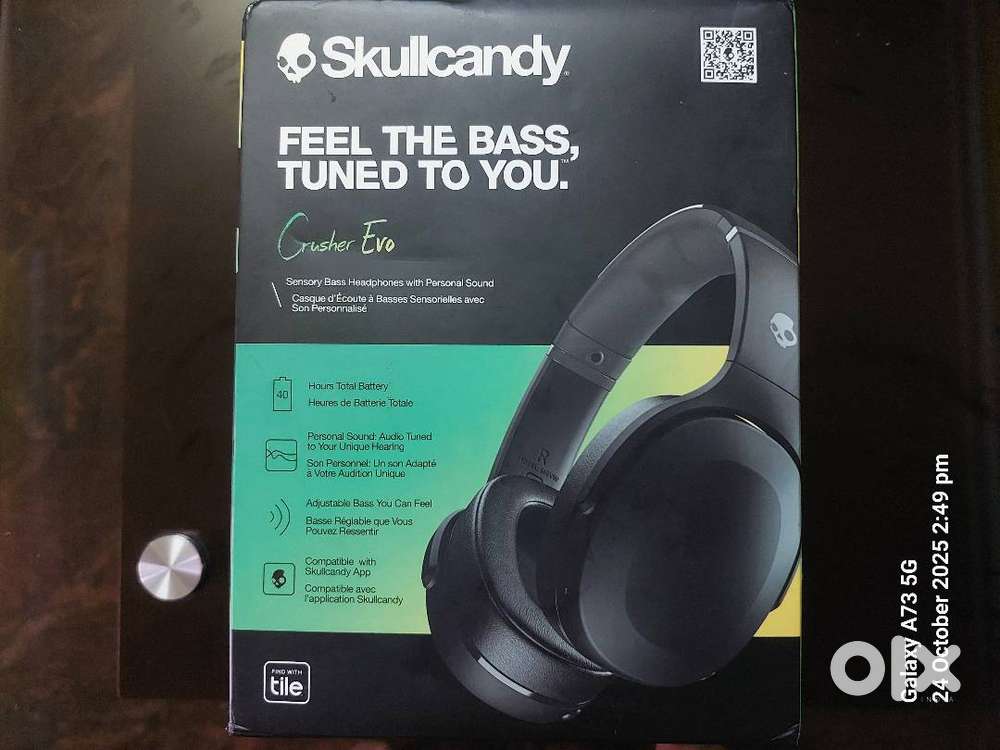 Skullcandy Crusher Evo Headphone - Brand New