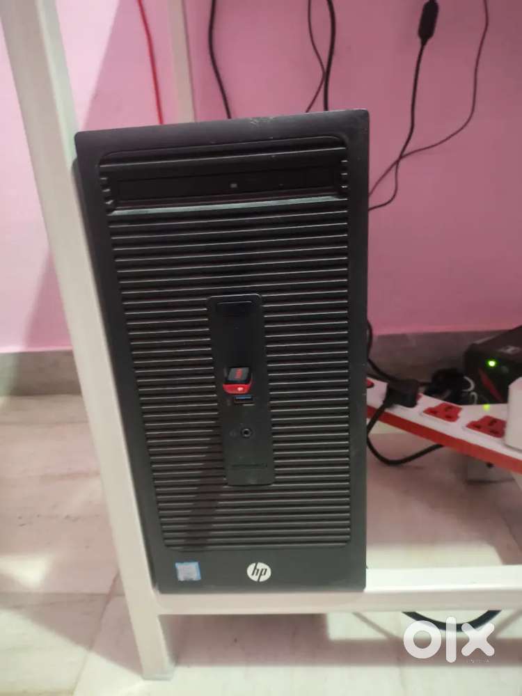 HP CPU HP MONITOR WITH I3 6 GENERATION