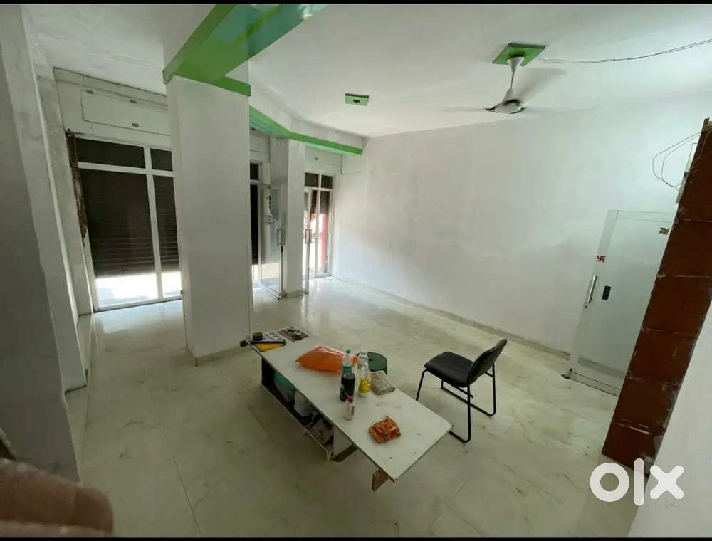 On road shop on rent with double shutter and 20ft front area