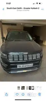 Single Owner jeep compass 1.4 petr manual black