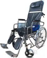VASAI EAST:WHEELCHAIR  BRAND NEW RECLINER ALONG WITH COMMODE