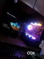 Gaming cabinet with 1155 motherboard 1tb hardisk i3 3rd generation