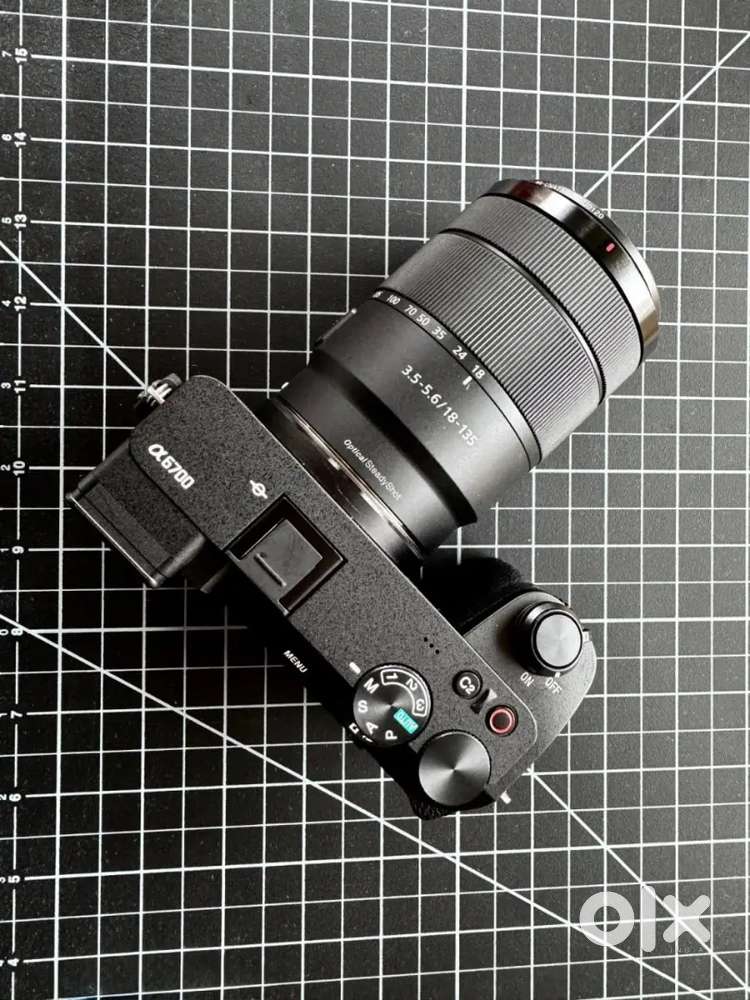 Sony Alpha a6700 Mirrorless Digital Camera with 18-135mm Lens box.