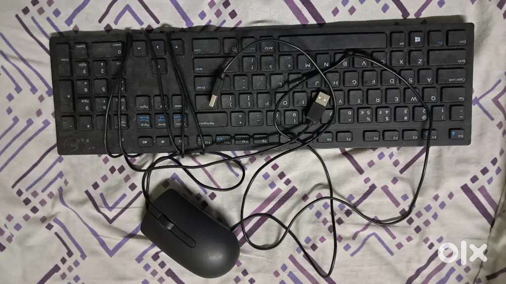 Keyboard and mouse wired used