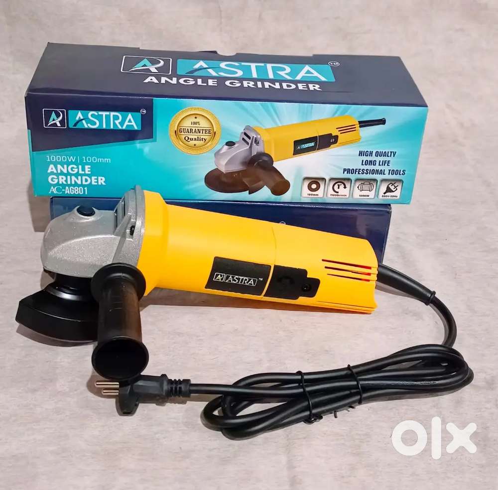 New angle grinder , fixed price.