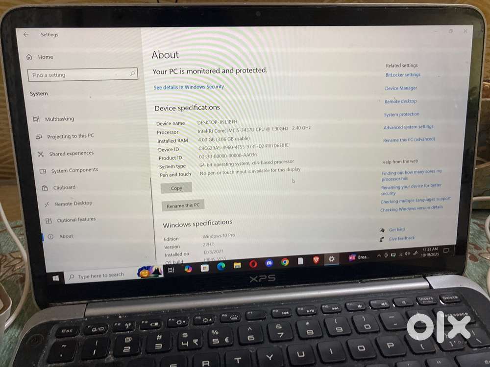 Dell laptop