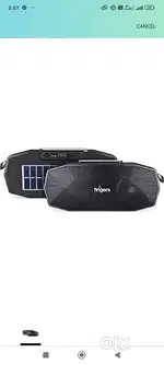 fingers bluetooth solar speaker
