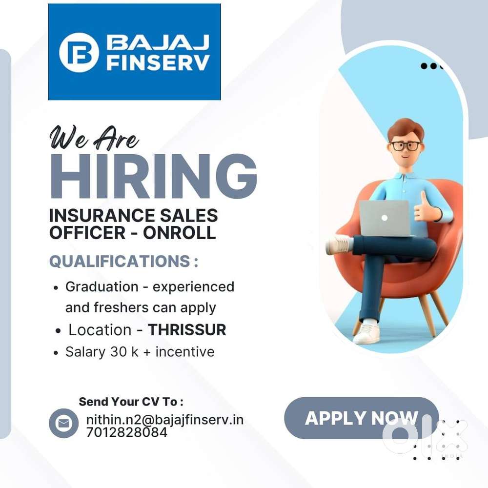 Insurance sales. Tellecaller, Bajaj finance, below 30 years