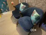 2 wooden chair