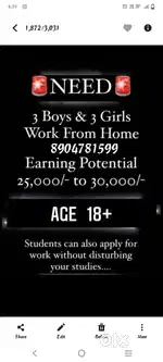 Work from home