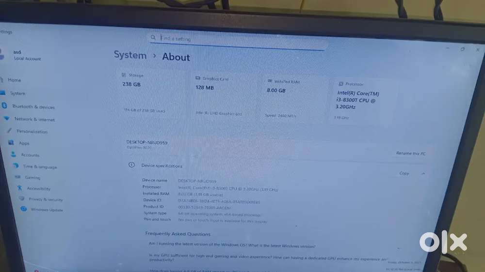 Dell desktop