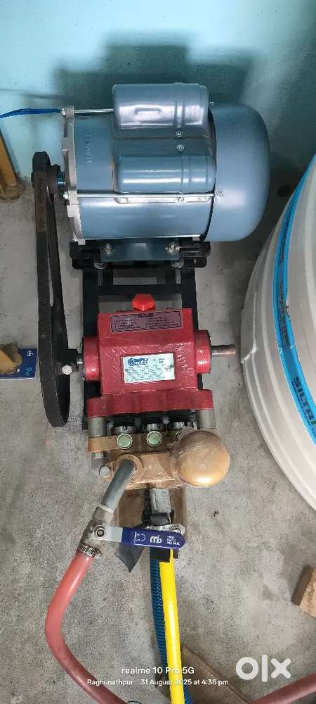 Water serviceing machine and motor and full setup
