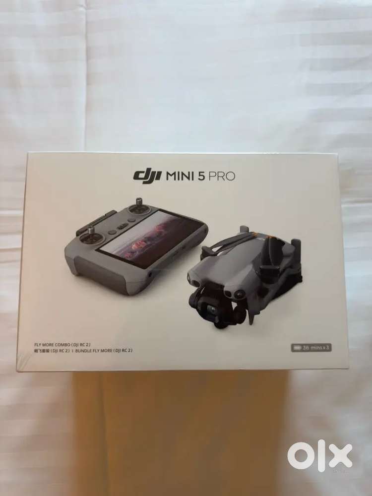 DJI Mini 5 Pro Fly More Combo Plus RC2 Controller 3 BatteriesPre-owned
