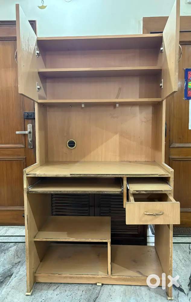 Wood Finish Study-cum-Office Table