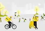 Grocery delivery boy