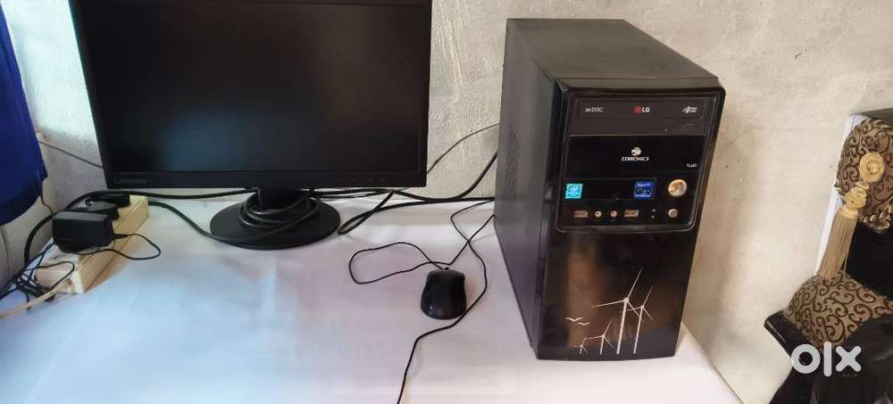 Desktop with Big Monitor FHD Latest Windows 11 Pro
