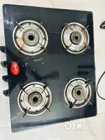 Gas Stove - Pigeon 4 Burner Glass Top