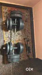 24kg dumbbell set