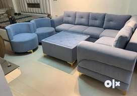 New l shaped lounger set sofa