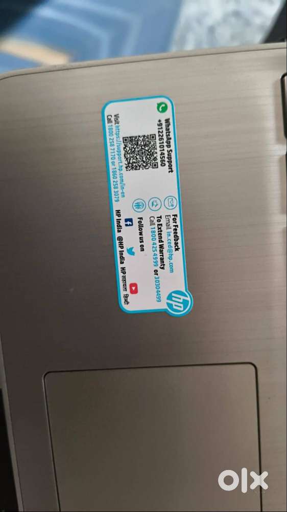 hp 15 12 gen laptop good working less use