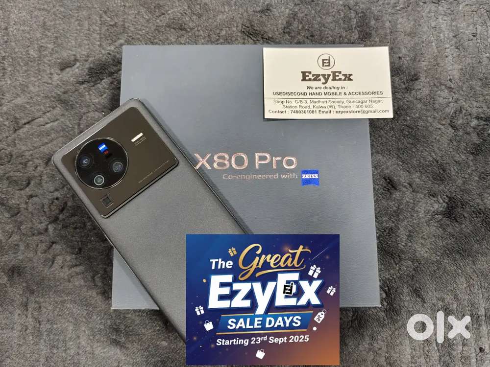 EZYEX SALE - Vivo X80 Pro 5G (12/256 GB) Available on Sale