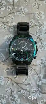 Casio Edifice Analog Men's Watch Chronograph 100M Water Resistant
