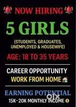 Work from home only females