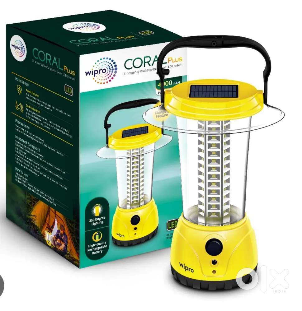 BRAND NEW WIPRO CORAL PLUS EMERGENCY LIGHTS