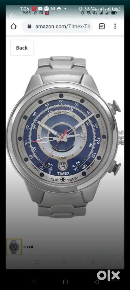 Timex Men'sExpedition E-Instruments Tide-Temperature Under Water Watch