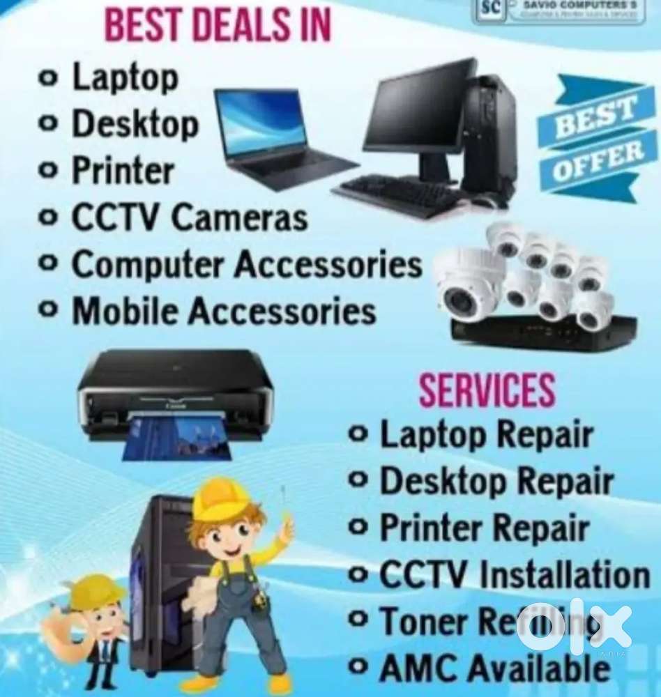 All type CCTV Camera New installation & AMC Service