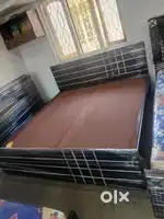 Brand new queen size bed without storage with 3 year warranty