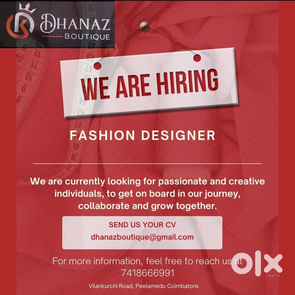 Fashion Designer for our boutique