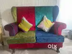 Maharaja Style Sofa made of solid wood