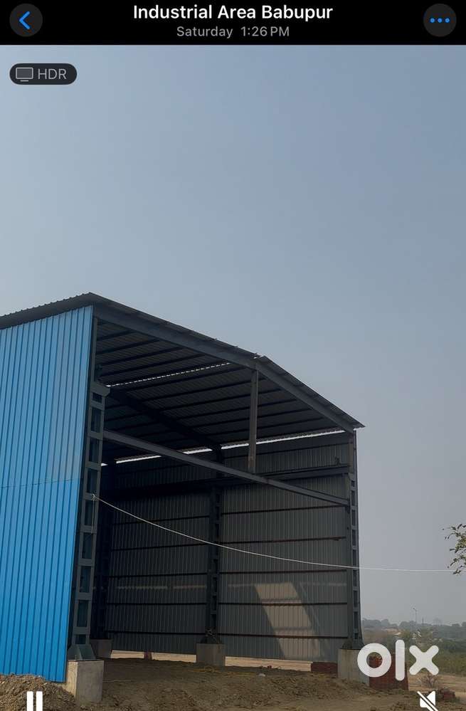 Babupur industrial area plot + construction