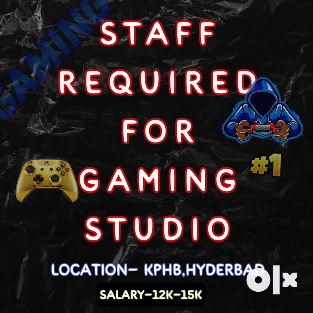 Staff required for gaming zone