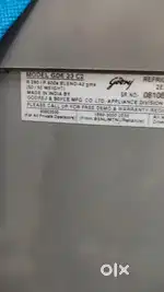 Godrej single door fridge