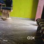 two salon chair