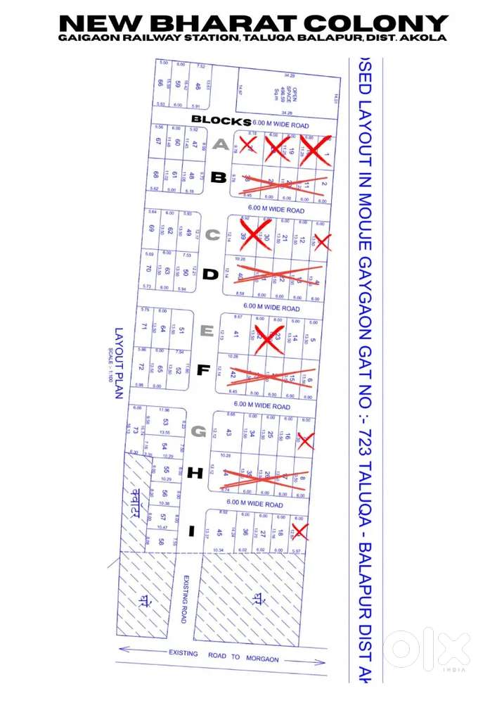 NAB34 LAYOUT GAIGAON  SELLING CHEAP RATES