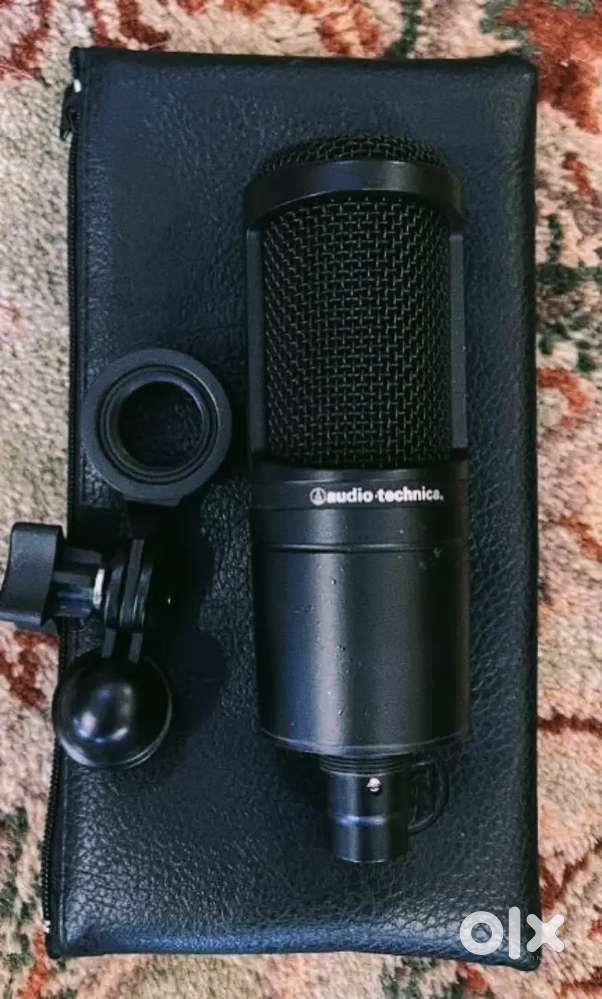 audio technica at2020 condenser microphone